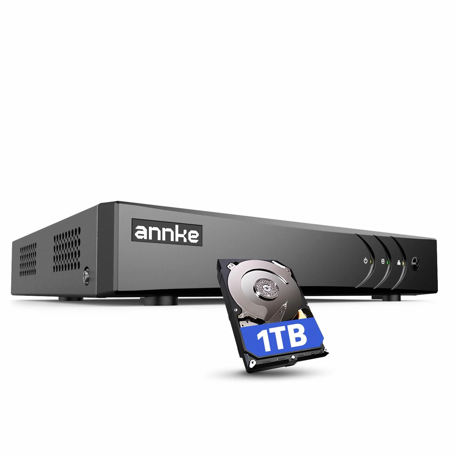 Annke TVI 1080P 8-kanałowa sieć cyfrowy rejestrator wideo nadzór wideo CCTV DVR / HVR / NVR / NVR system bezpieczeństwa HDMI P2P (może nie być dostępny w języku polskim)