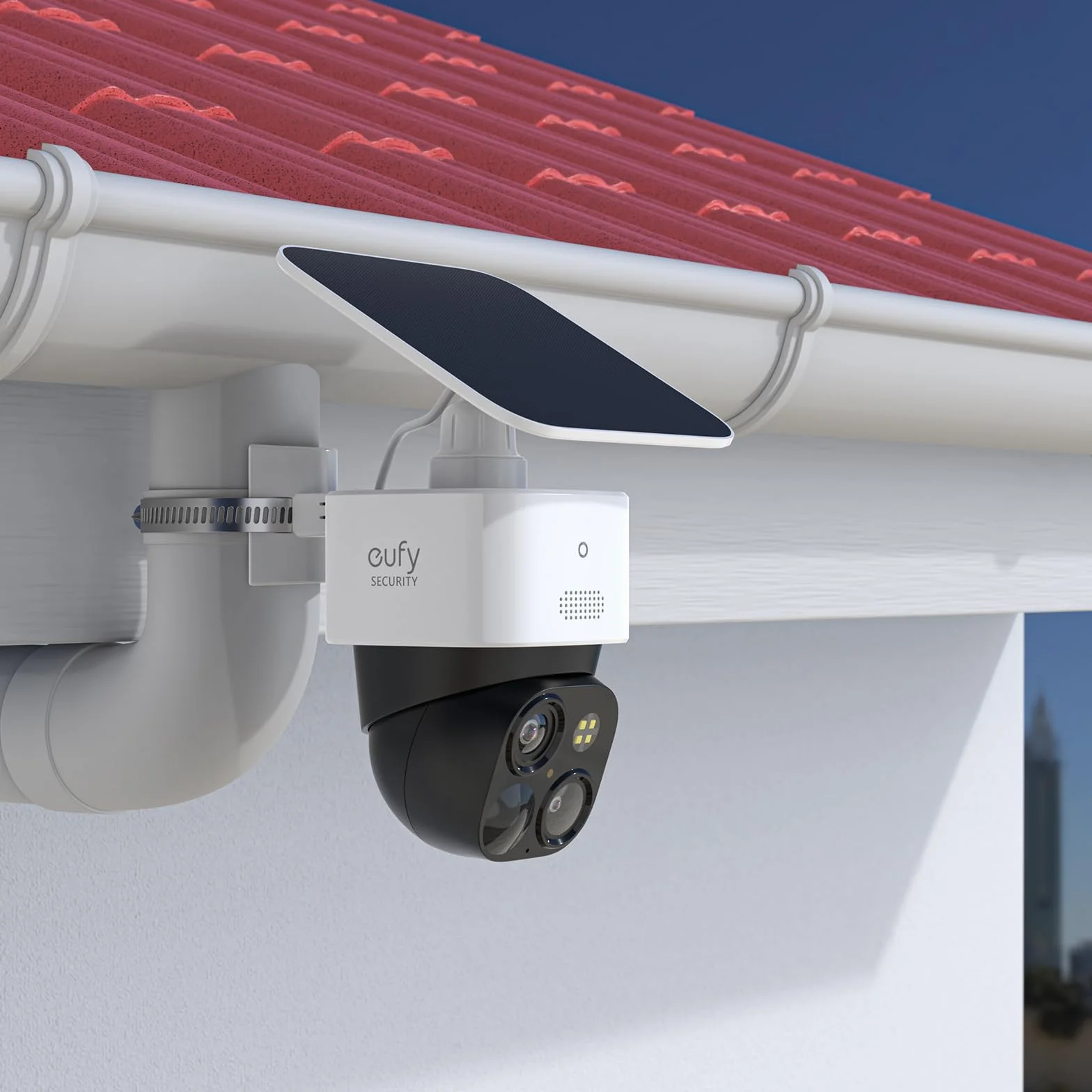 eufy Uchwyt na słup do SoloCam S340, SoloCam E30, 4G LTE Cam S330, wspornik montażowy, zestawy akcesoriów