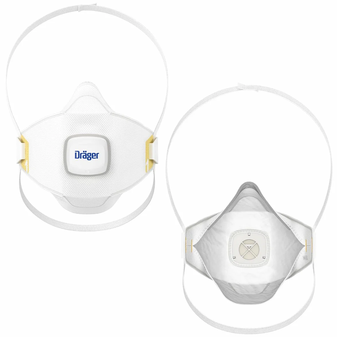 Dräger X-plore 1910 V maska przeciwpyłowa | rozmiary S/M/L | FFP1 maska ochronna z zaworem
