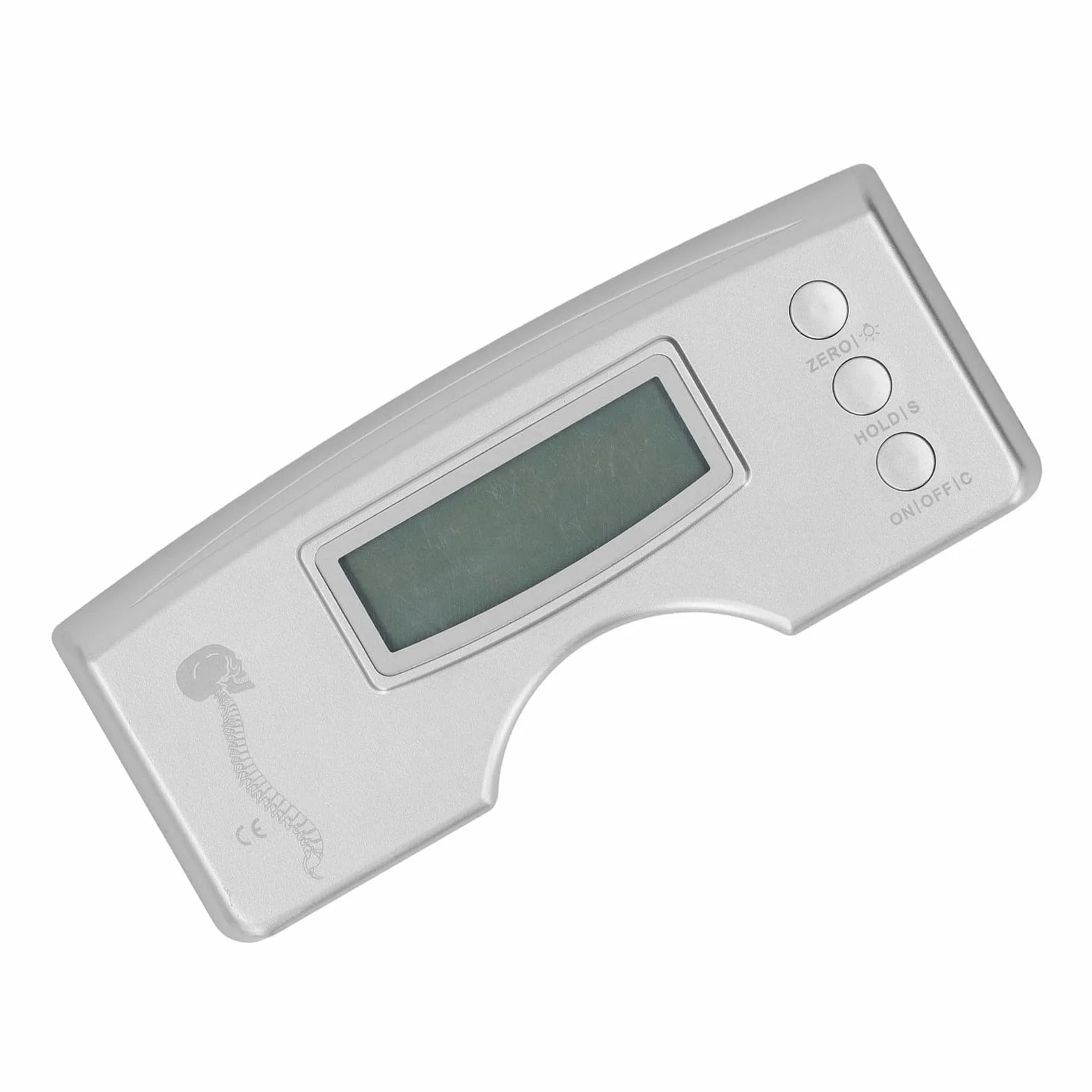 Skoliometr cyfrowy, taśma miernicza dla ludzkiego kręgosłupa, elektroniczny detektor skoliometru od 0 do 30 stopni, do pomiaru kierunku kręgosłupa, z