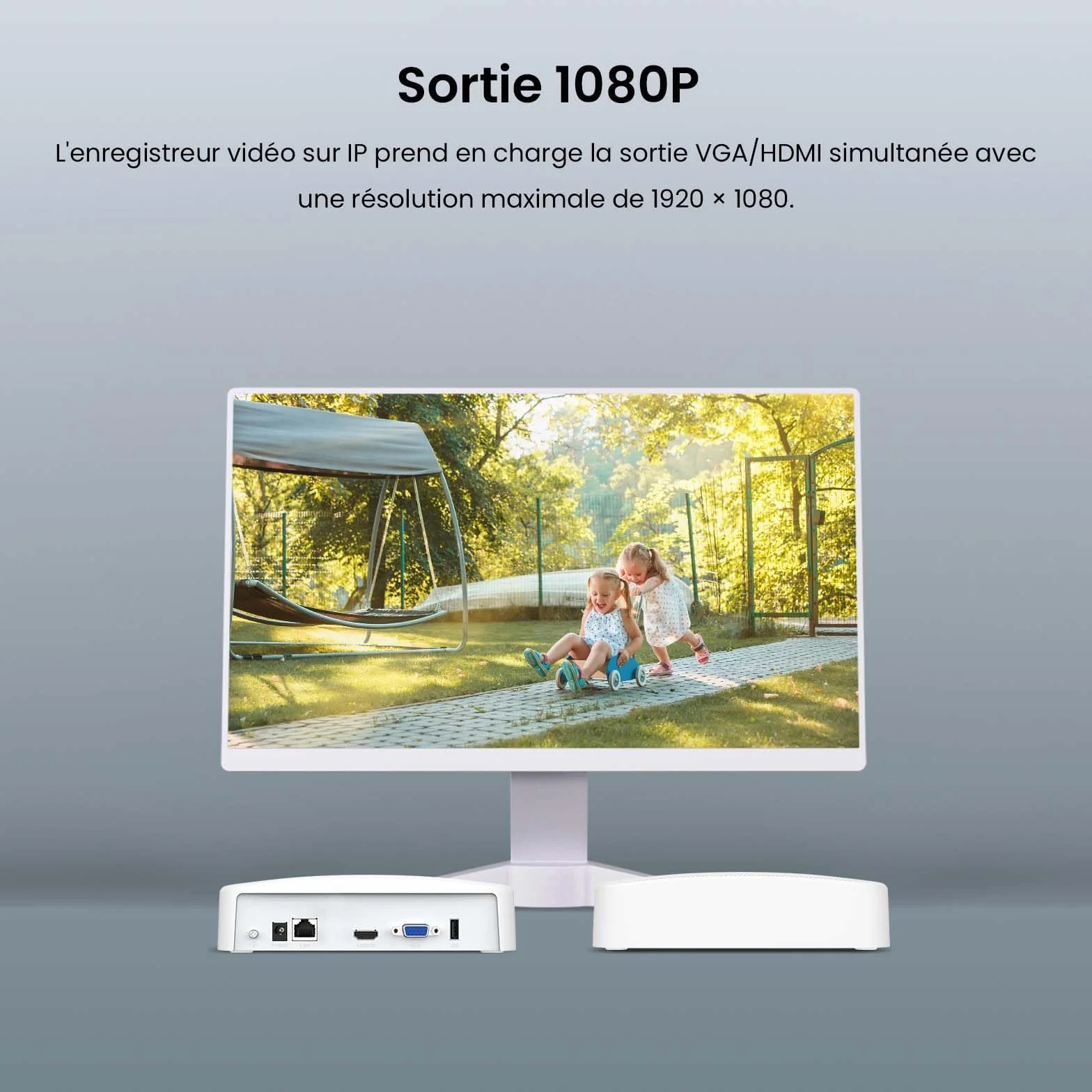 Tenda NVR 8 Kanały - Nadzór Rejestrator Wideo, Obsługa kamery 8MP/6MP/5MP/4MP/3MP/1080P/720P/D1, H.265+, HDD(do 10TB)/Cloud Storage, Przełącznik PoE/Non-PoE 80H