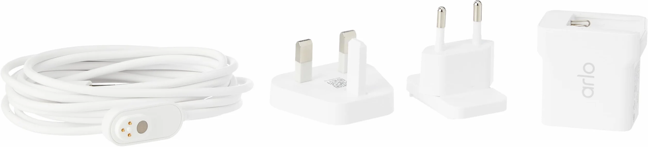 Arlo certyfikowane akcesorium, magnetyczny kabel ładujący, odpowiedni do użytku wewnętrznego, kompatybilny wyłącznie z zew.bezprzewodową kamerą monitorującą Ultra2, Pro 3,4,5 i Floodlight, 244cm