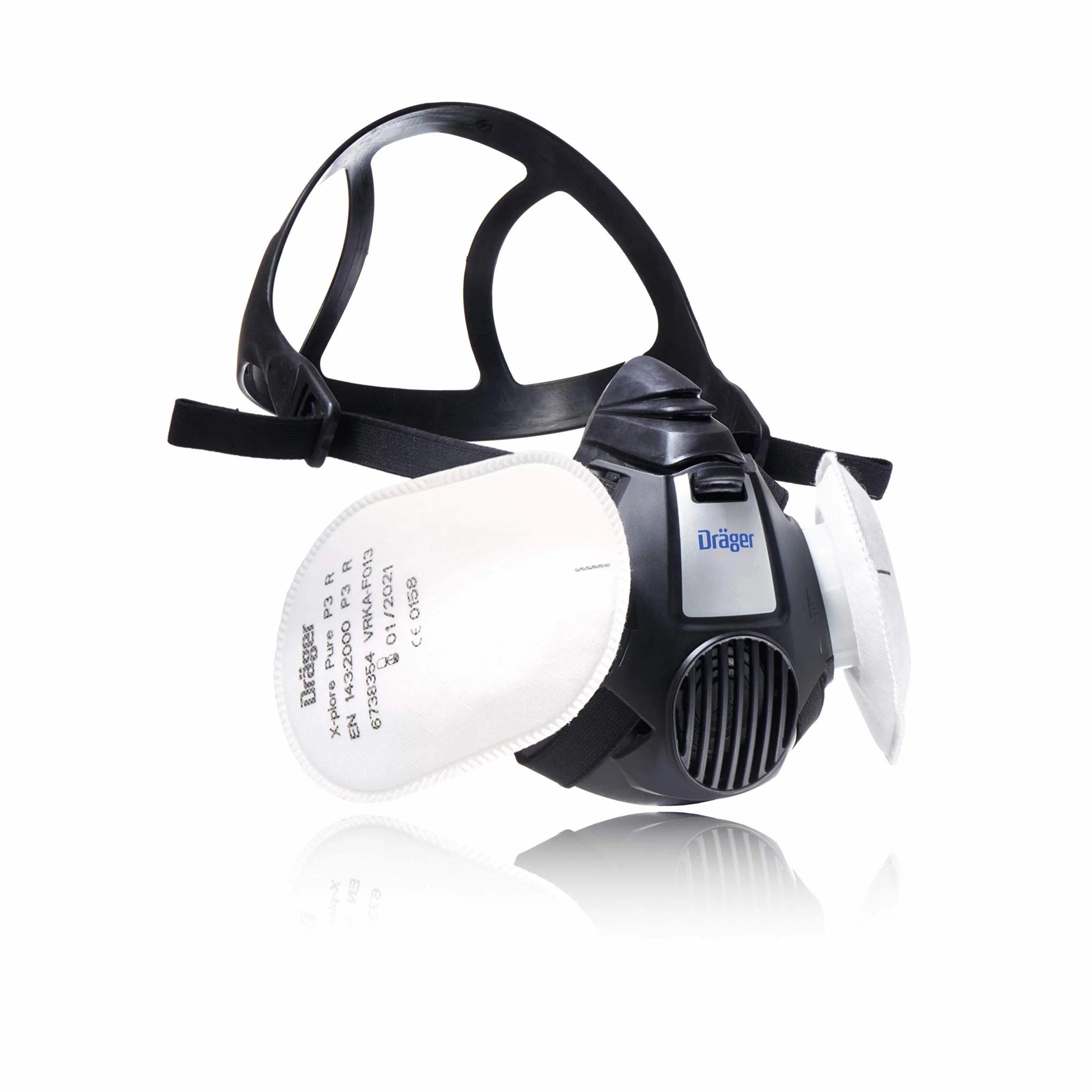 Dräger Unisex X-plore zestaw 3500 półmaska z filtrem cząstek stałych (1 opakowanie)