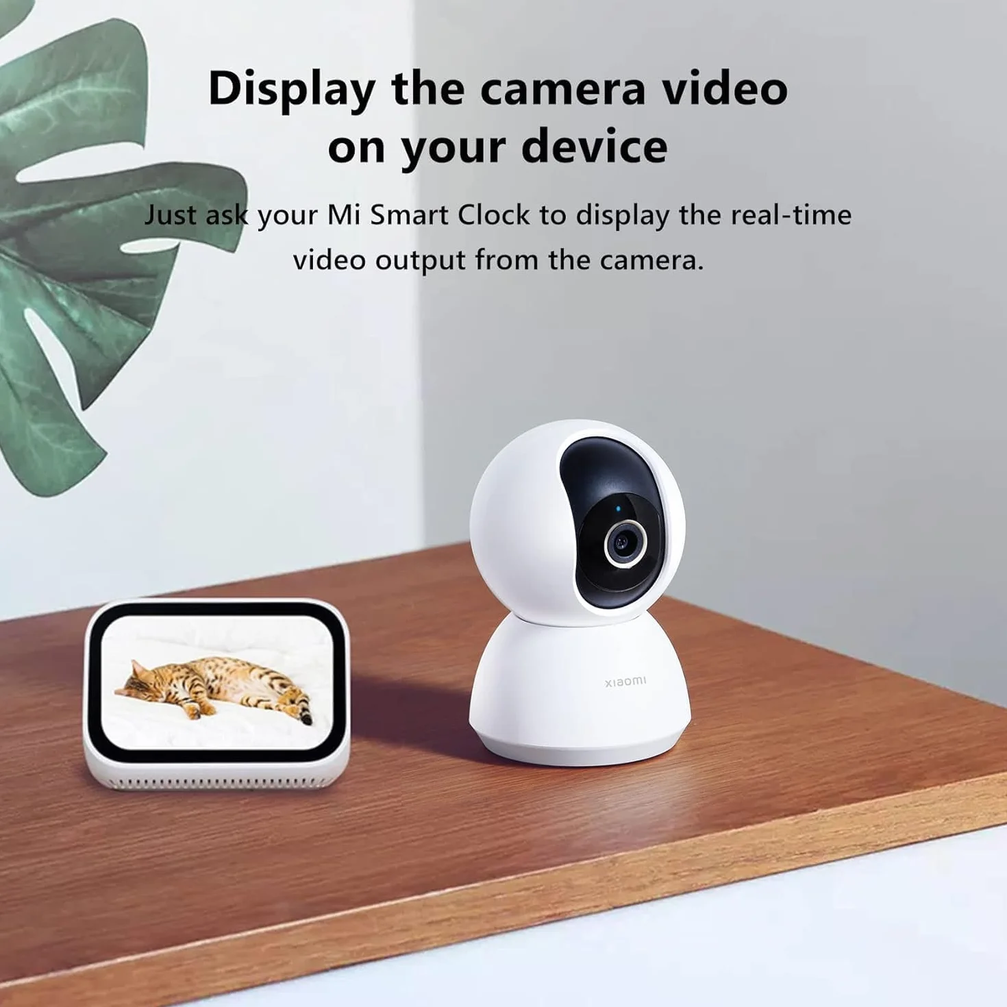 Xiaomi Smart Camera C300 | Kamera wewnętrzna z WiFi 360°, bezprzewodowa kamera bezpieczeństwa z rozdzielczością 2K, kamera wewnętrzna z wykrywaniem ruchu i noktowizorem