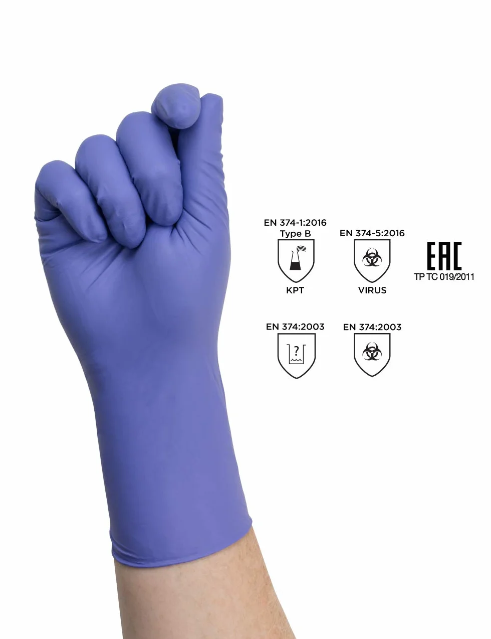 Ansell MicroFlex 93-853 Dostępne rękawiczki nitrylowe, rękawice jednokierunkowe o wysokiej jakości, przemysłowe ochronę chemiczną i mechaniczną, drobna i trwała konstrukcja, niebieski,L (50 szt.)