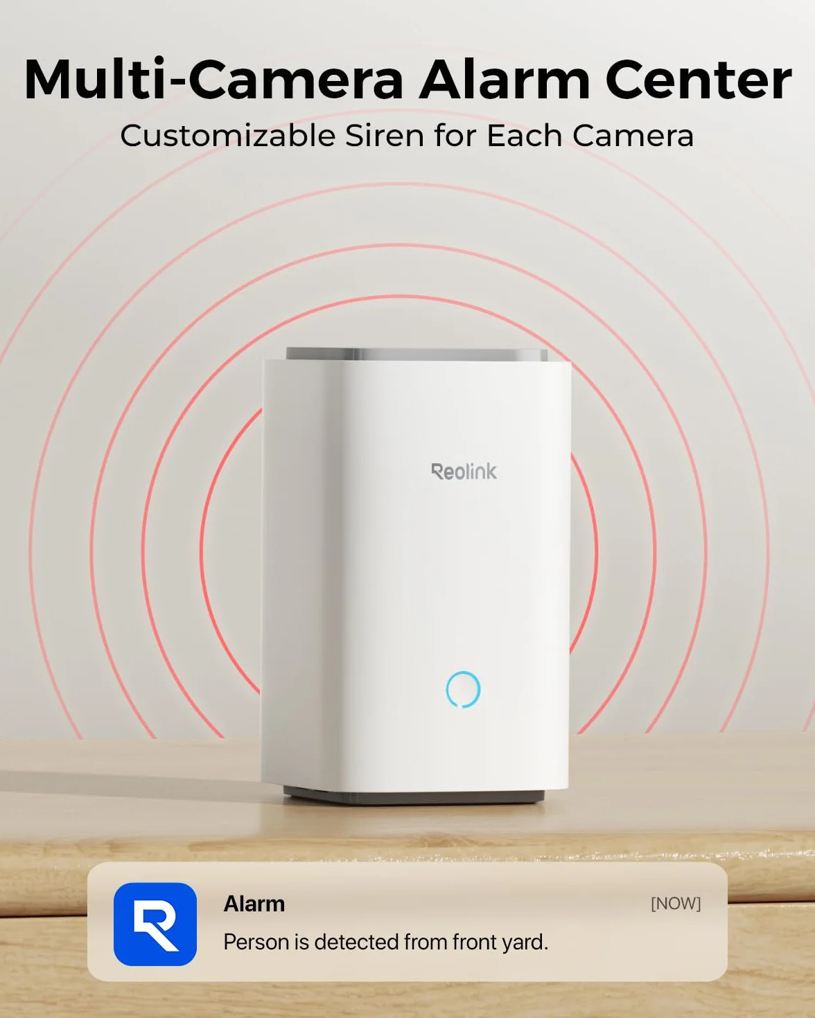 Reolink Security Home Hub, obsługa do 8 kamer bezpieczeństwa, brak opłat miesięcznych, strumieniowanie na żywo i odtwarzanie do 16 MP, rozszerzalna pamięć lokalna, Wi-FI 6 i Dual Band