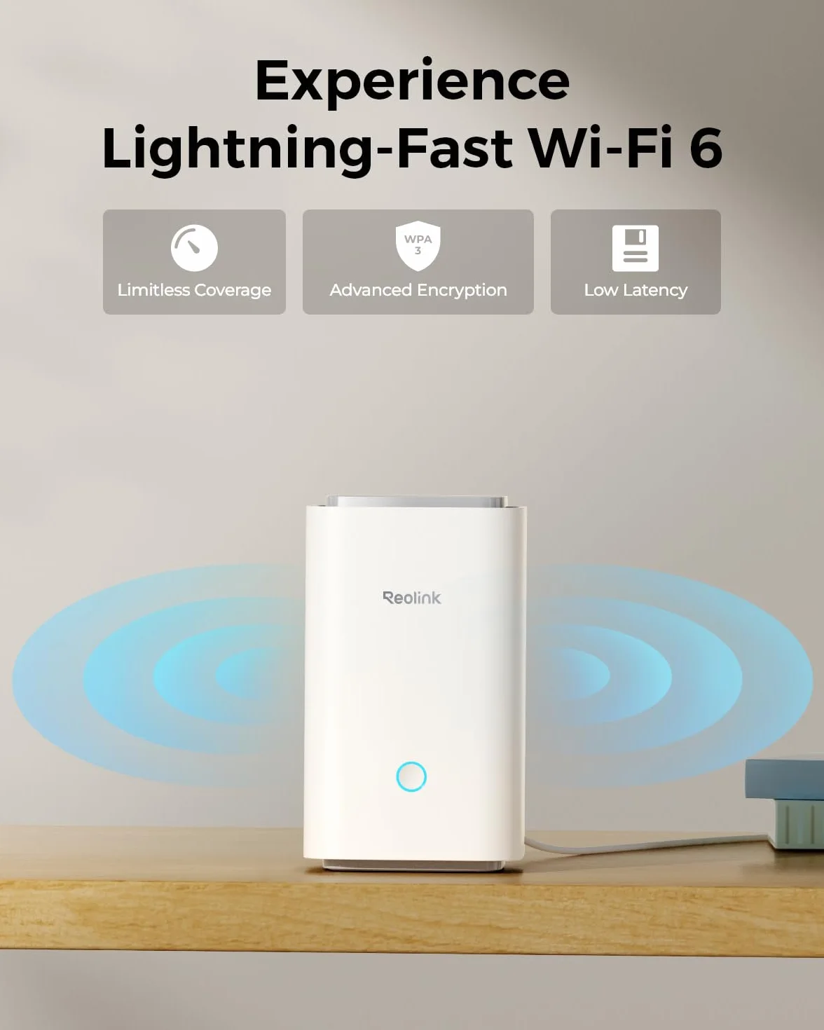 Reolink Security Home Hub, obsługa do 8 kamer bezpieczeństwa, brak opłat miesięcznych, strumieniowanie na żywo i odtwarzanie do 16 MP, rozszerzalna pamięć lokalna, Wi-FI 6 i Dual Band