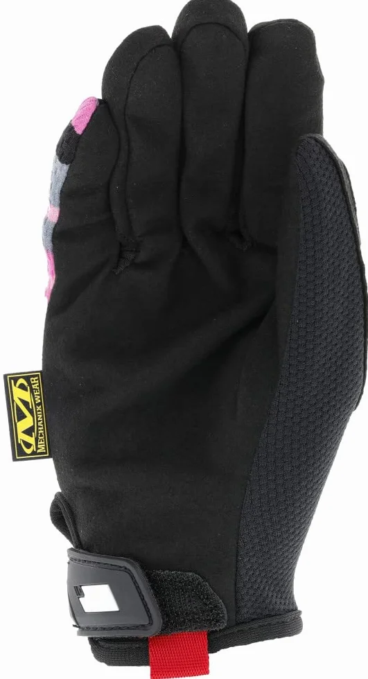 Mechanix Wear Damskie oryginalne różowe rękawice moro (duże, różowe moro)