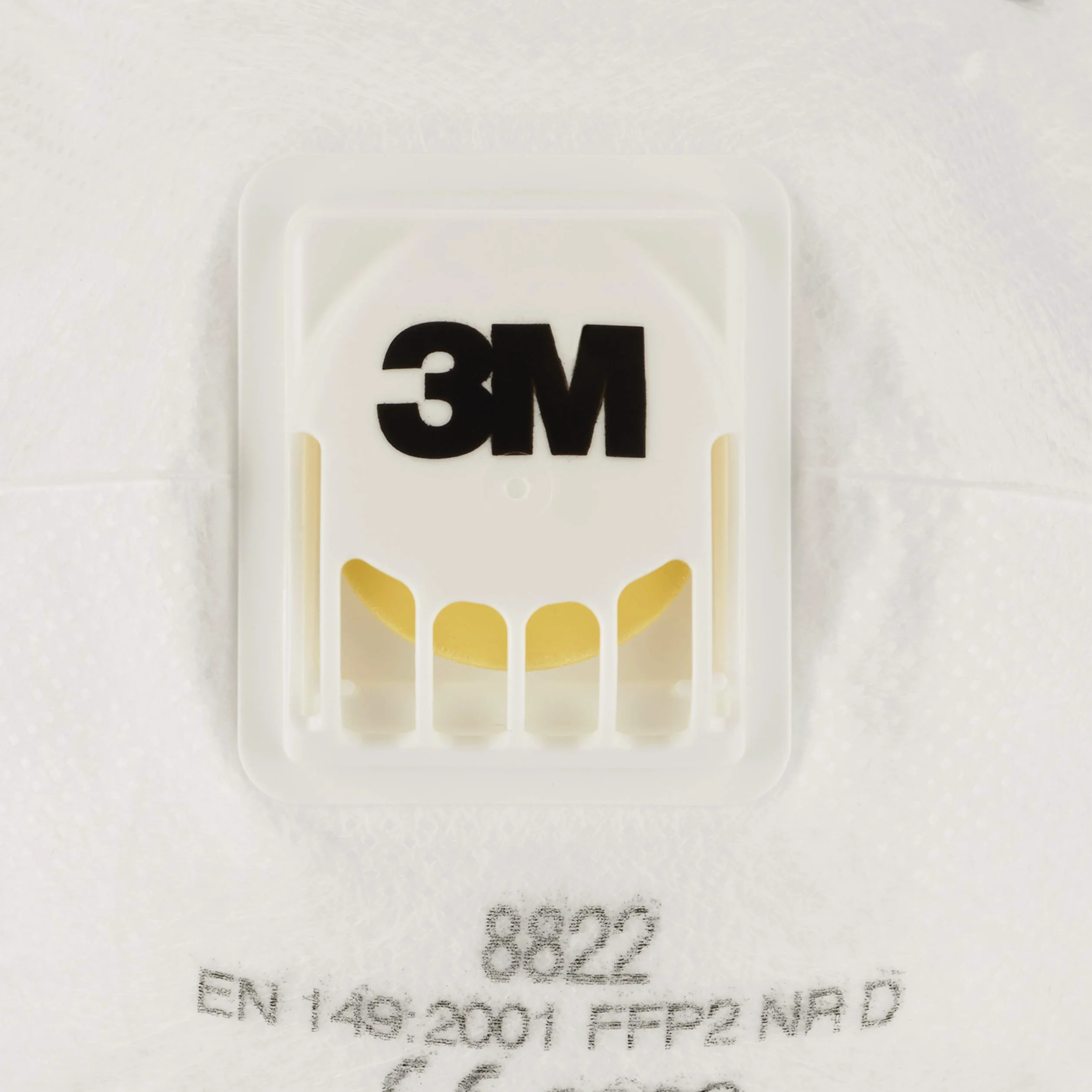 3M - Maska przeciwpyłowa do ręcznego i maszynowego szlifowania 8822, Ffp2, zaworu, opakowanie 3 szt