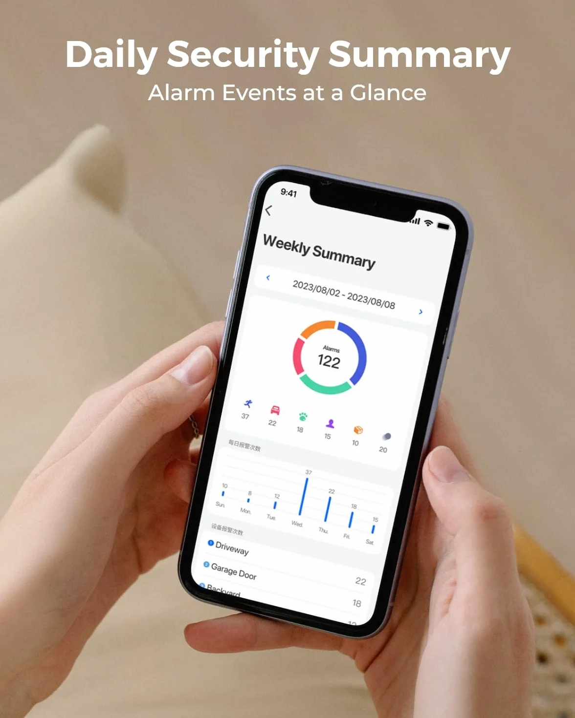 Reolink Security Home Hub, obsługa do 8 kamer bezpieczeństwa, brak opłat miesięcznych, strumieniowanie na żywo i odtwarzanie do 16 MP, rozszerzalna pamięć lokalna, Wi-FI 6 i Dual Band