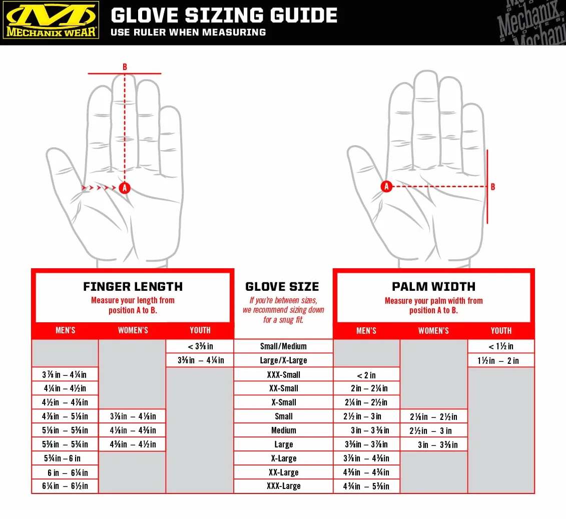 Mechanix Męskie M-pact Mechanix Wear M PACT Rękawice Średni Czarny, CZARNY SZARY, M UK