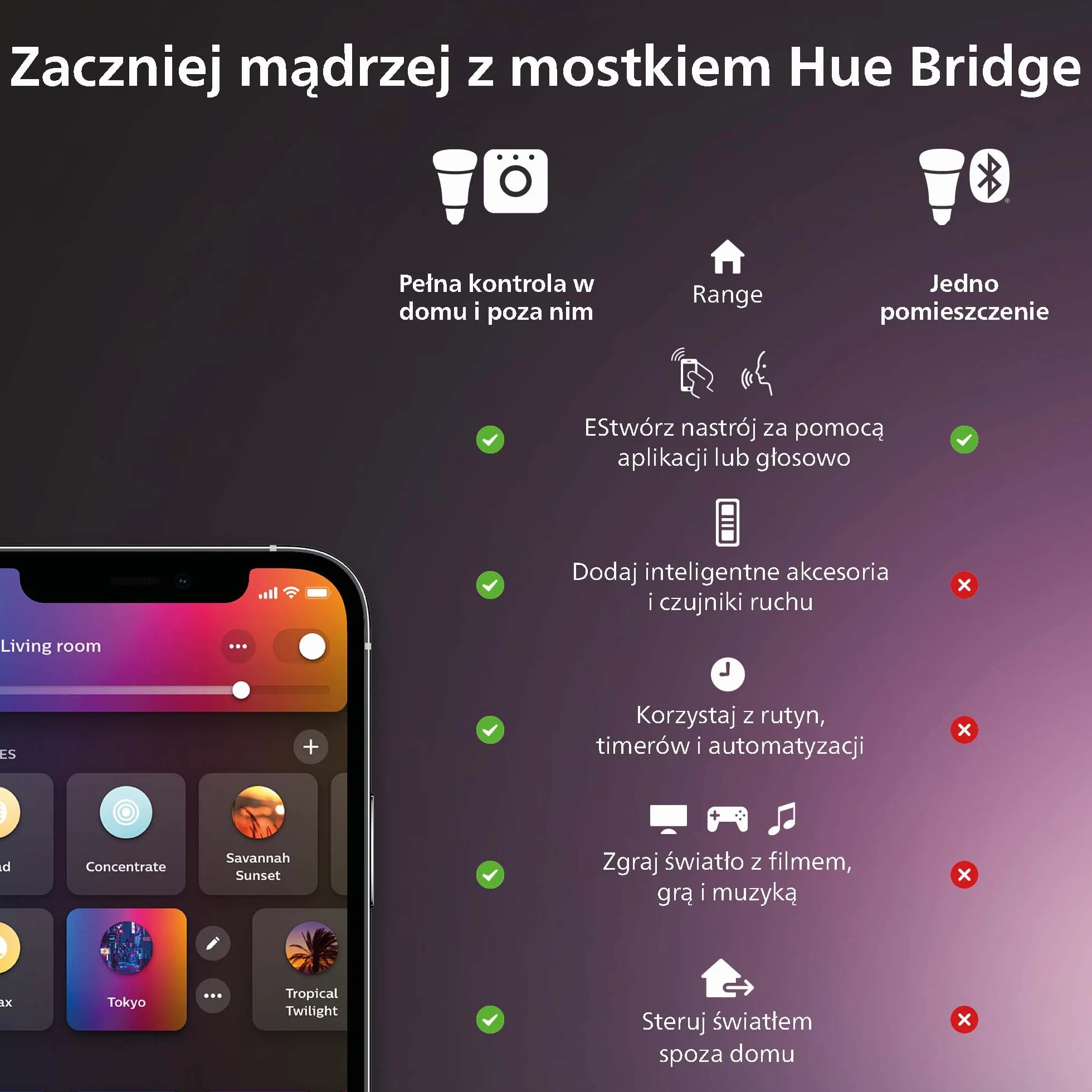 Philips Hue Secure Kabel zewnętrzny 24 V 3 m czarny