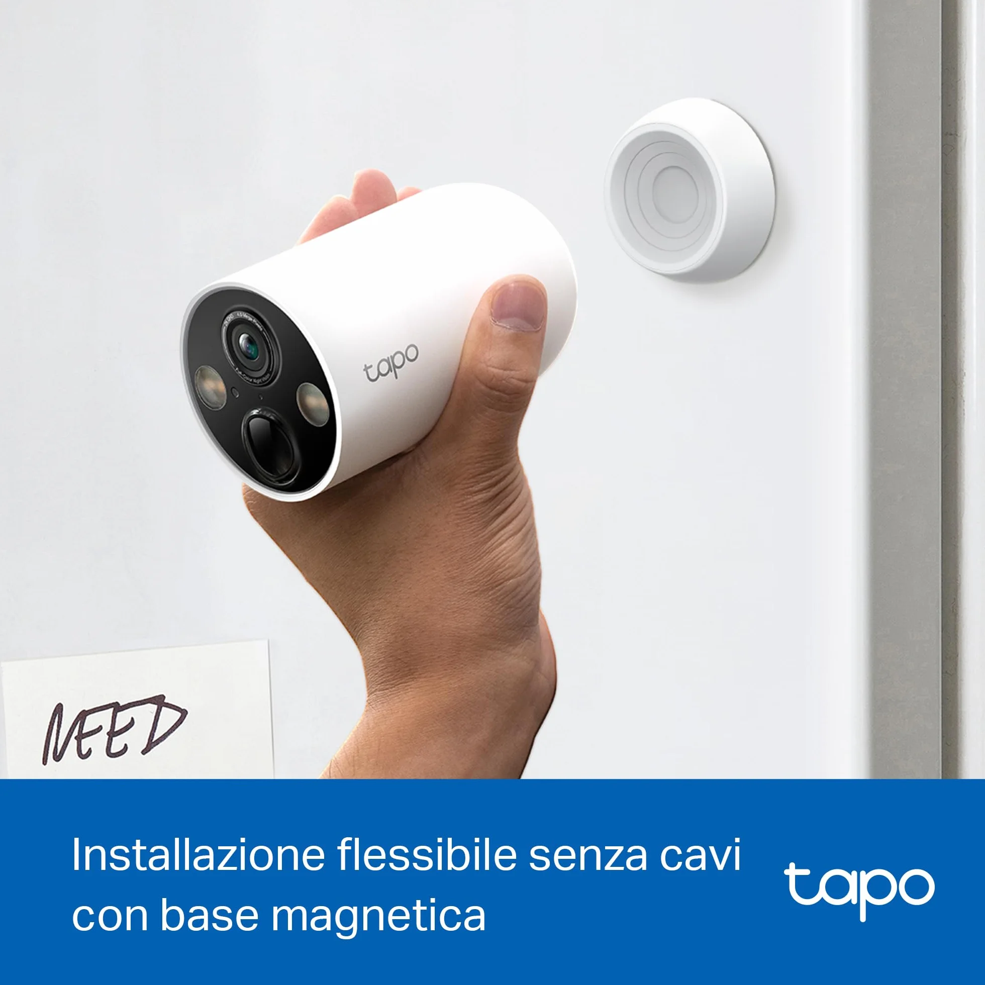 TP-Link Tapo C425 (4-pack) | Zestaw 4 kamer Wi-Fi 2K QHD na baterie | Kolorowy tryb nocny | AI detekcja | Wymaga stacji H200 | Kompatybilne z Alexa i Google Home