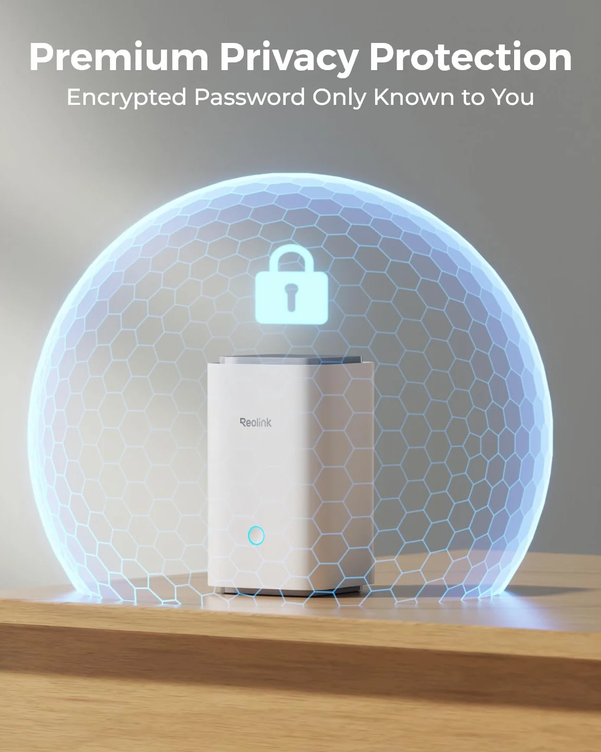 Reolink Security Home Hub, obsługa do 8 kamer bezpieczeństwa, brak opłat miesięcznych, strumieniowanie na żywo i odtwarzanie do 16 MP, rozszerzalna pamięć lokalna, Wi-FI 6 i Dual Band