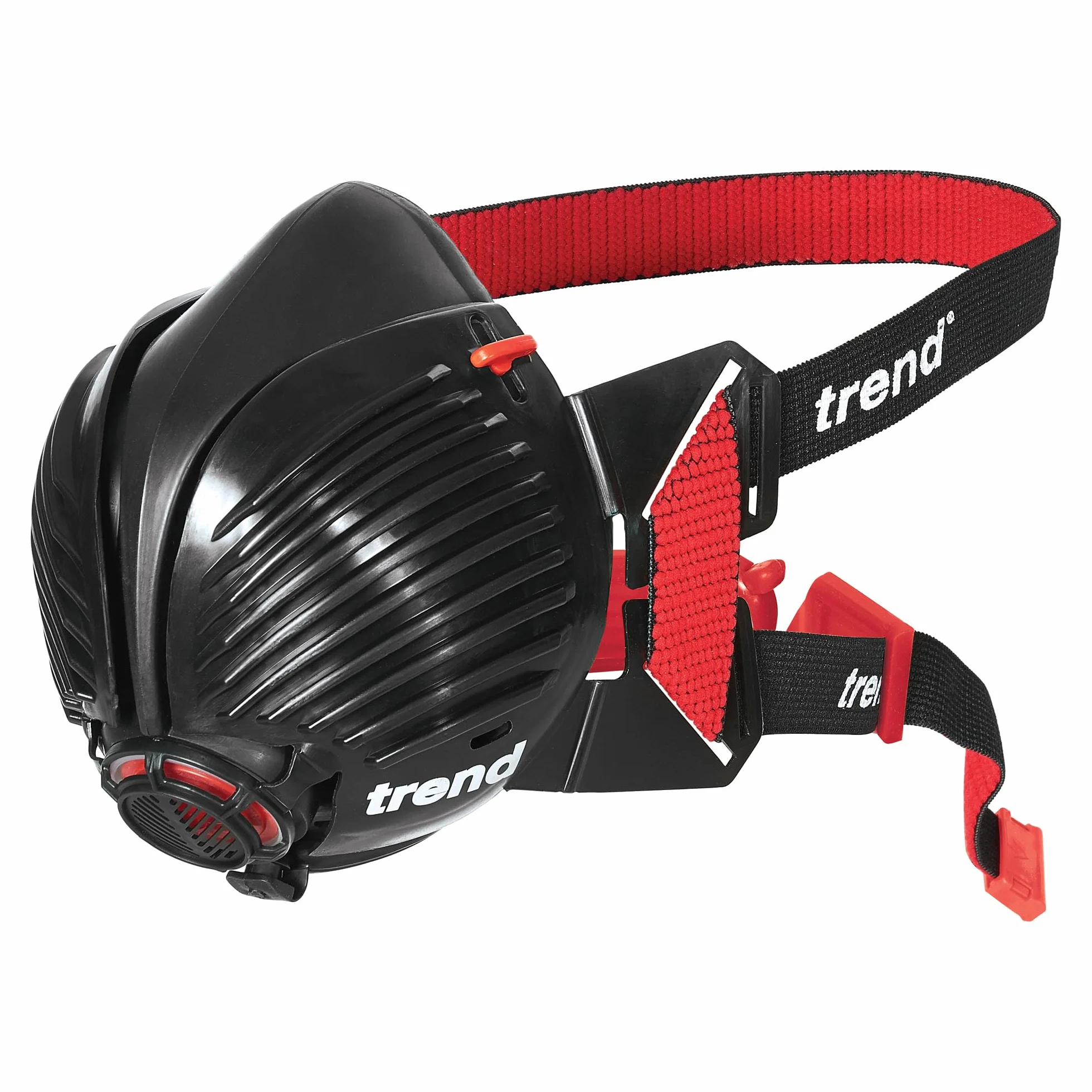 Trend Maska przeciwpyłowa ML Stealth P3 Wielokrotnego użytku, APF20 X WEL, zawiera wymienne filtry, różne kolory (Black/Red lub Black/Green), Średniej wielkości, STEALTH/ML