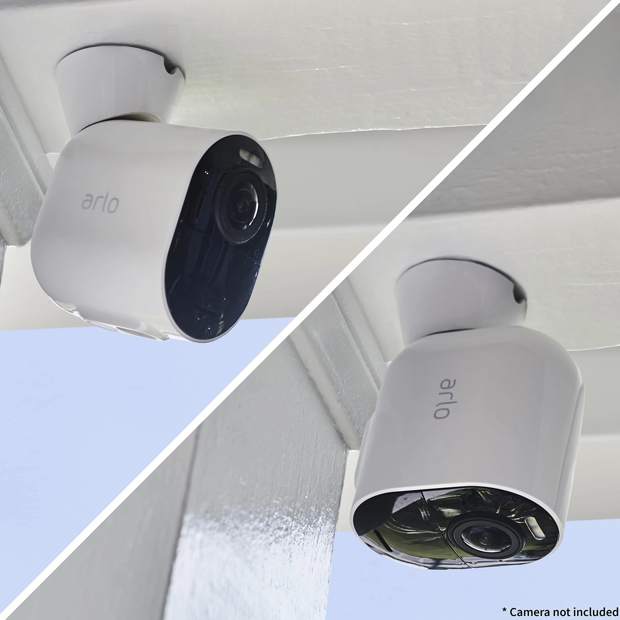 Arlo certyfikowane akcesorium, magnetyczny uchwyt ścienny (zestaw 2 sztuk, wewnętrzny/zewnętrzny, kompatybilny wyłącznie z zew. bezprzewodową kamerą monitorującą Arlo Ultra, Ultra2, Pro3 i Pro4)