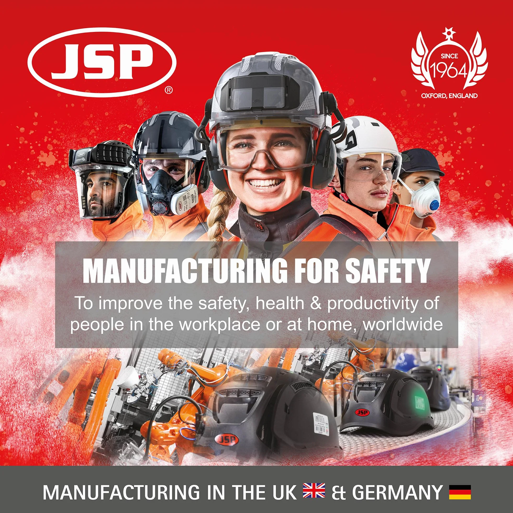 JSP Półmaska Force 8 (F8-830) bez filtrów – duża