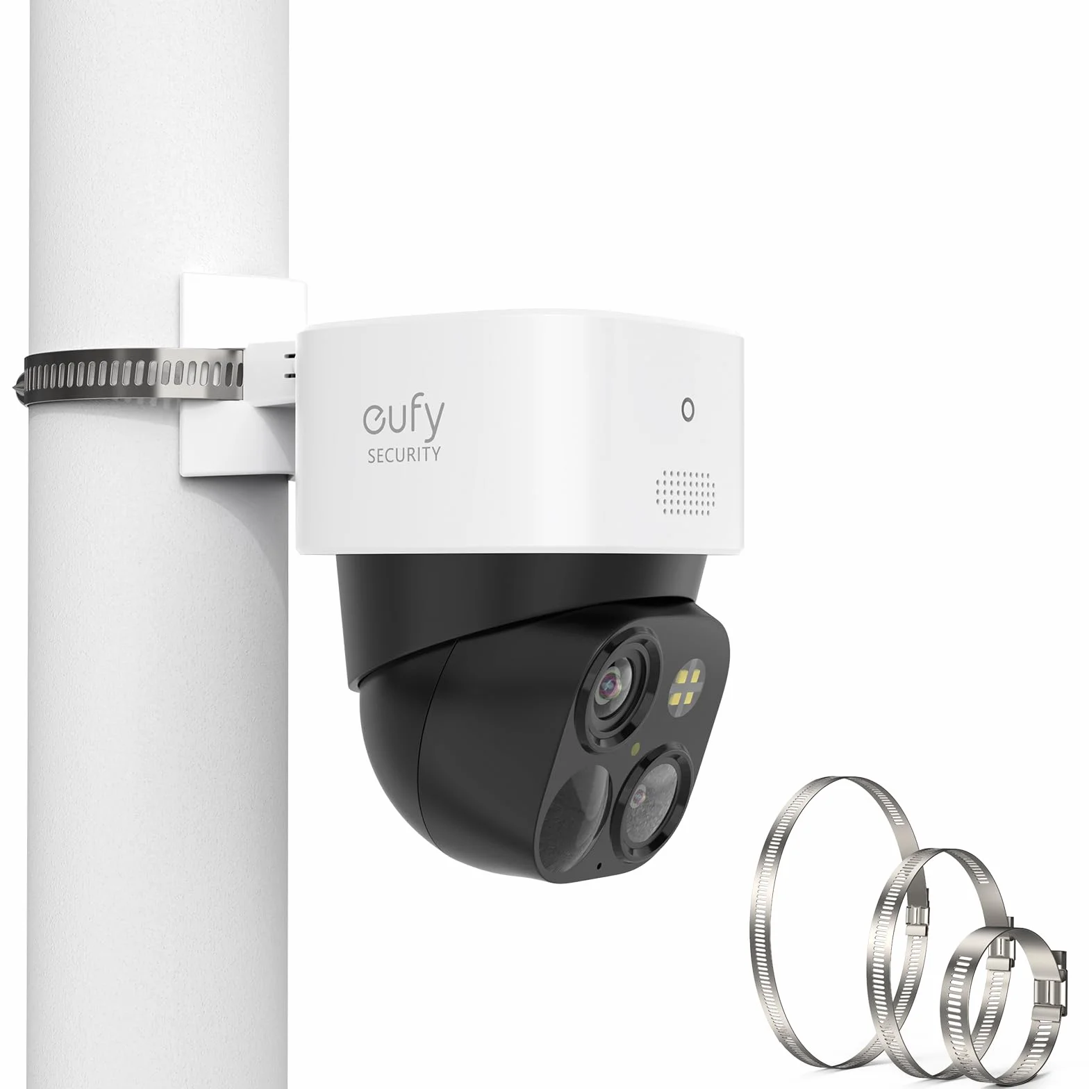 eufy Uchwyt na słup do SoloCam S340, SoloCam E30, 4G LTE Cam S330, wspornik montażowy, zestawy akcesoriów