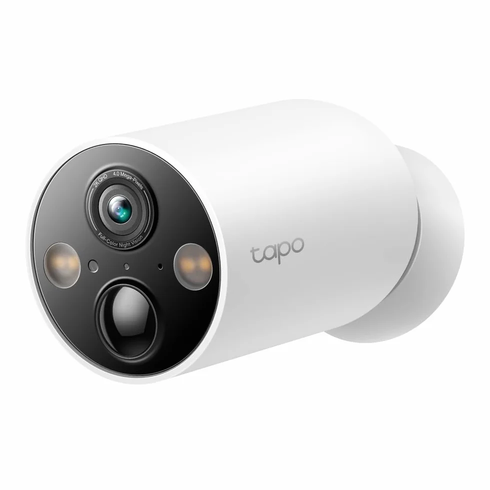 TP-Link Tapo C425 (4-pack) | Zestaw 4 kamer Wi-Fi 2K QHD na baterie | Kolorowy tryb nocny | AI detekcja | Wymaga stacji H200 | Kompatybilne z Alexa i Google Home