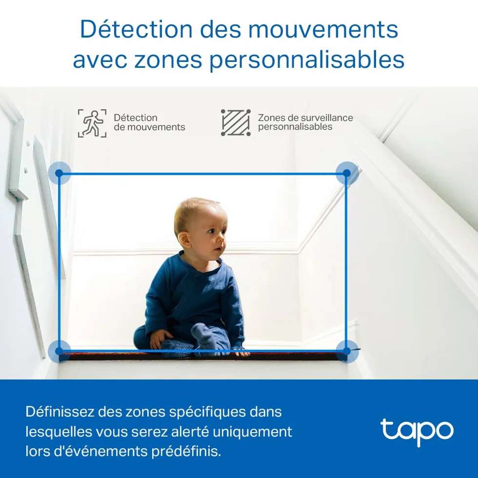 TP-Link Tapo C230 | Kamera Wi-Fi 2K QHD z HDR i trybem nocnym | Detekcja AI | Dwukierunkowe audio | Obsługa microSD do 512 GB | Kompatybilna z Alexa i Google Home