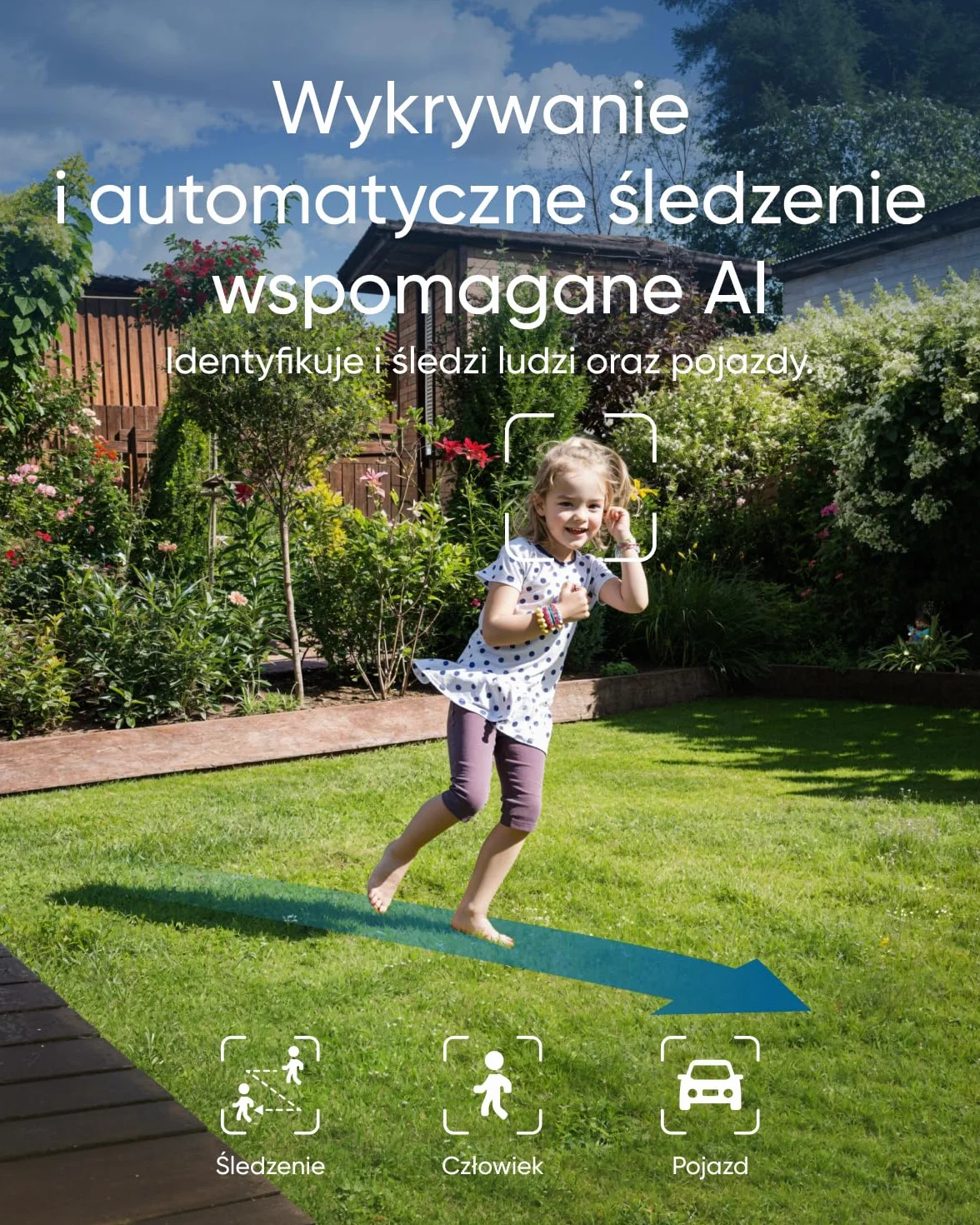 Kamera Floodlight E30 firmy eufy, zewnętrzna kamera bezpieczeństwa, ruch kamery 360°, wykrywanie i śledzenie AI, wideo 2K, Wi-Fi 2,4 GHz, 2000 lumenów, nagrywanie 24/7