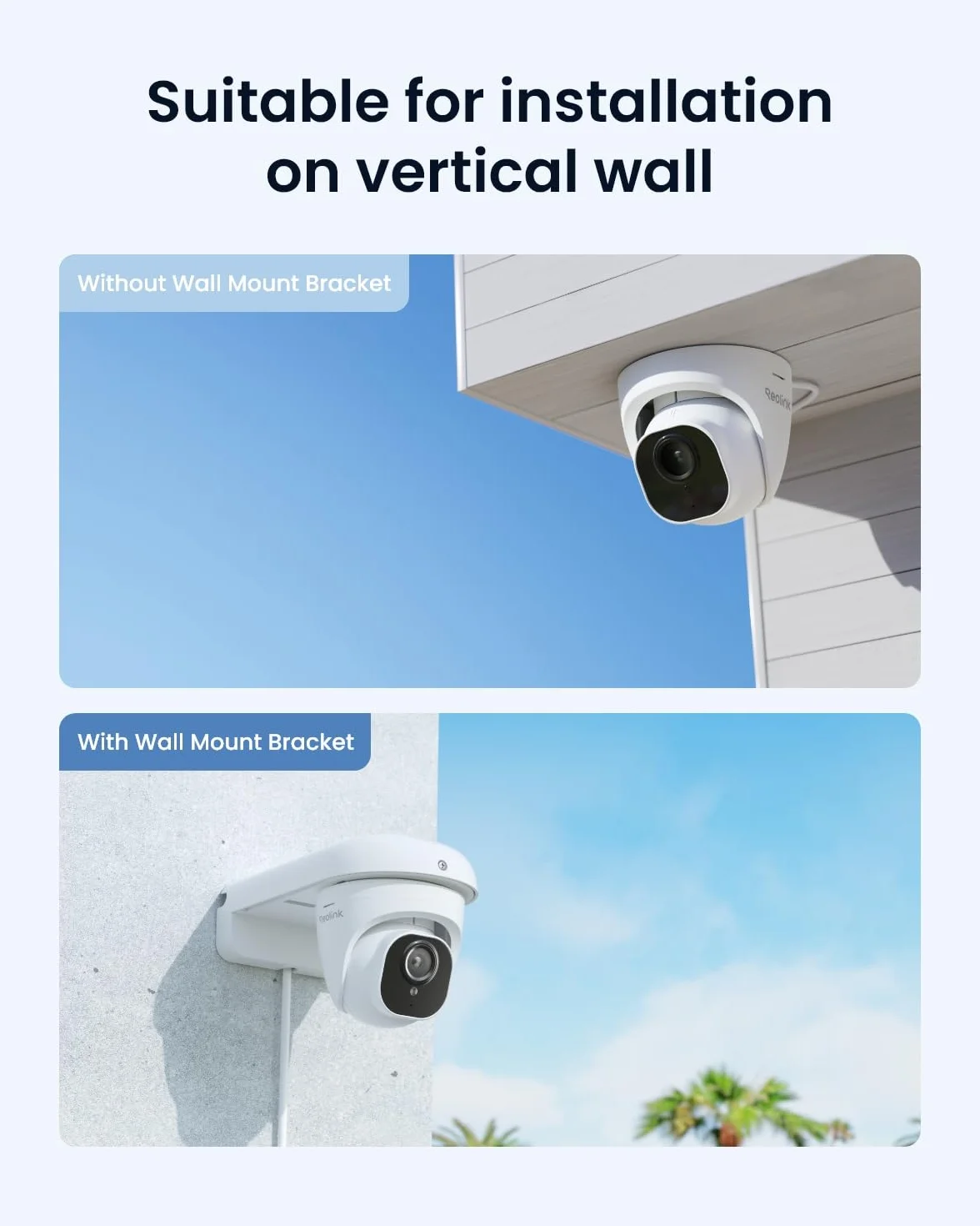 Reolink Wall Mount Bracket for Dome Camera and Vandal-Proof Camera
