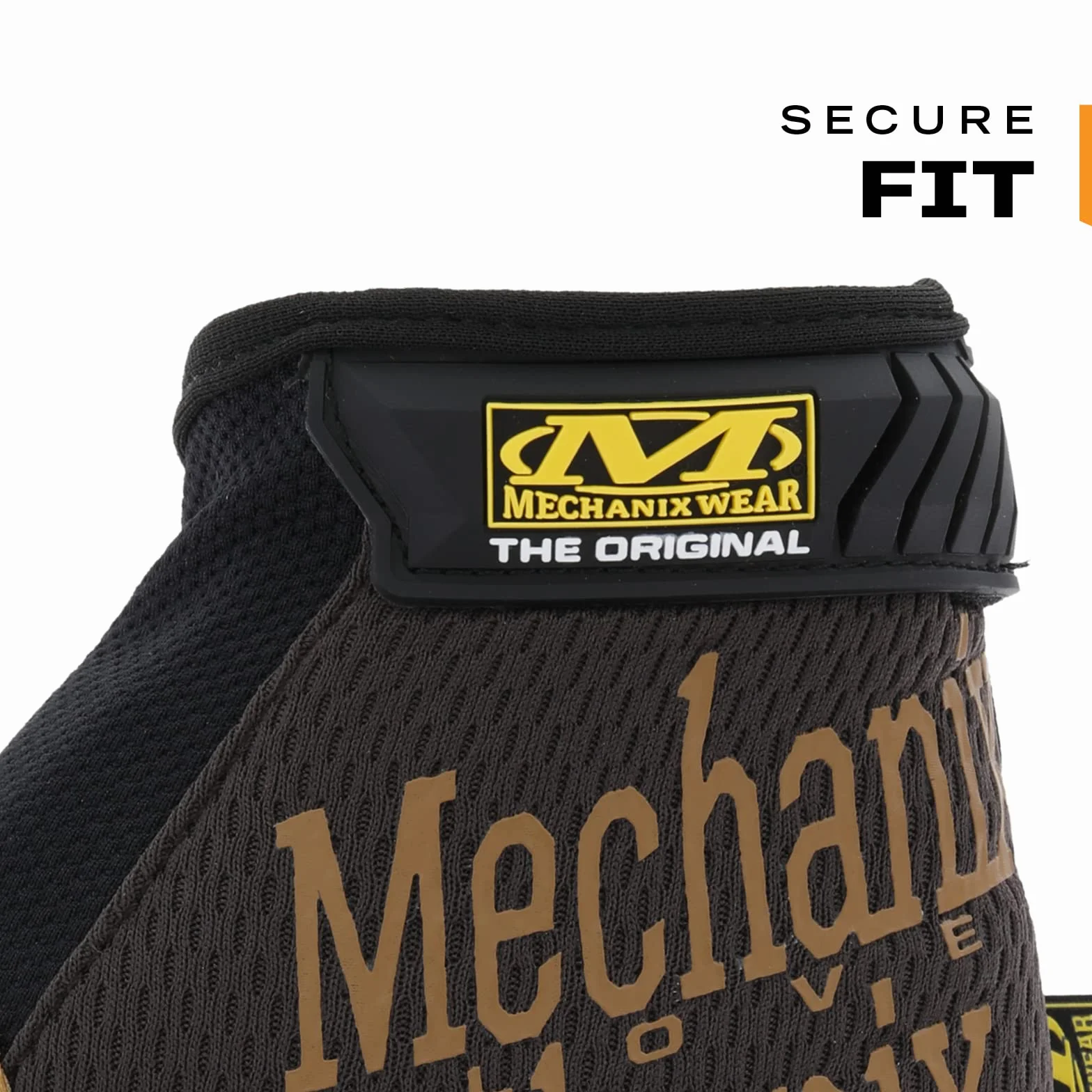 Mechanix Wear Oryginalne skórzane rękawiczki (duże, brązowe/czarne)